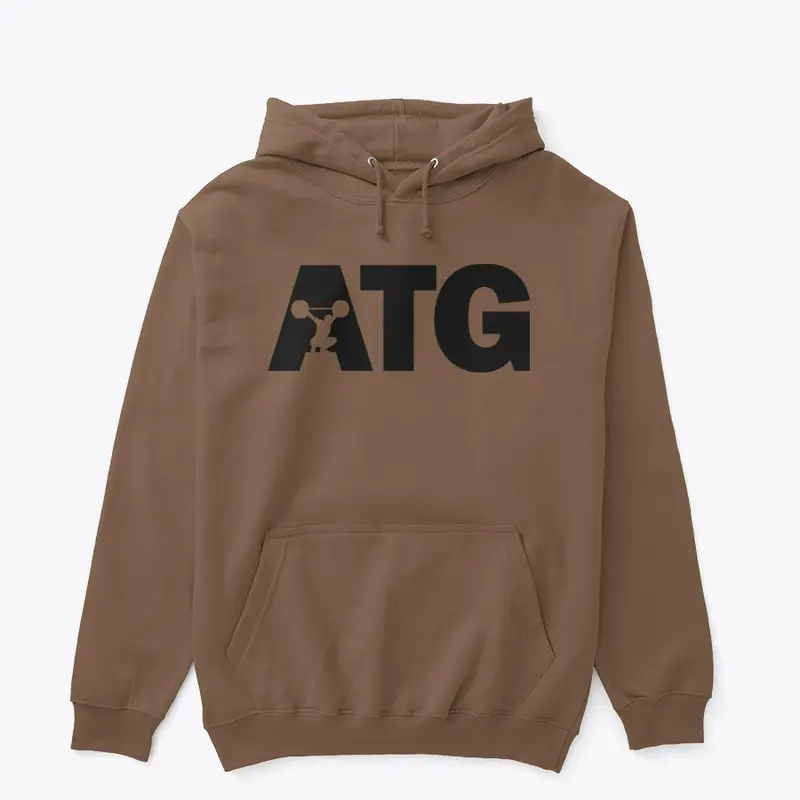 ATG Black Logo Hoodie