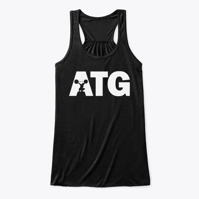 ATG White Logo Female Tanks